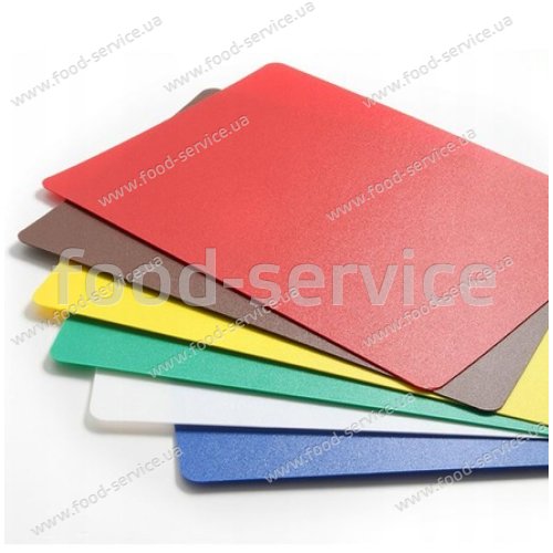 Подкладки для резки Hendi 826300 6шт HACCP 380x305x(H)1,4